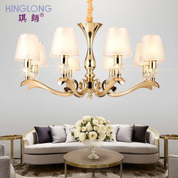 琪朗燈飾 融合藝術與實用的歐式水晶燈具